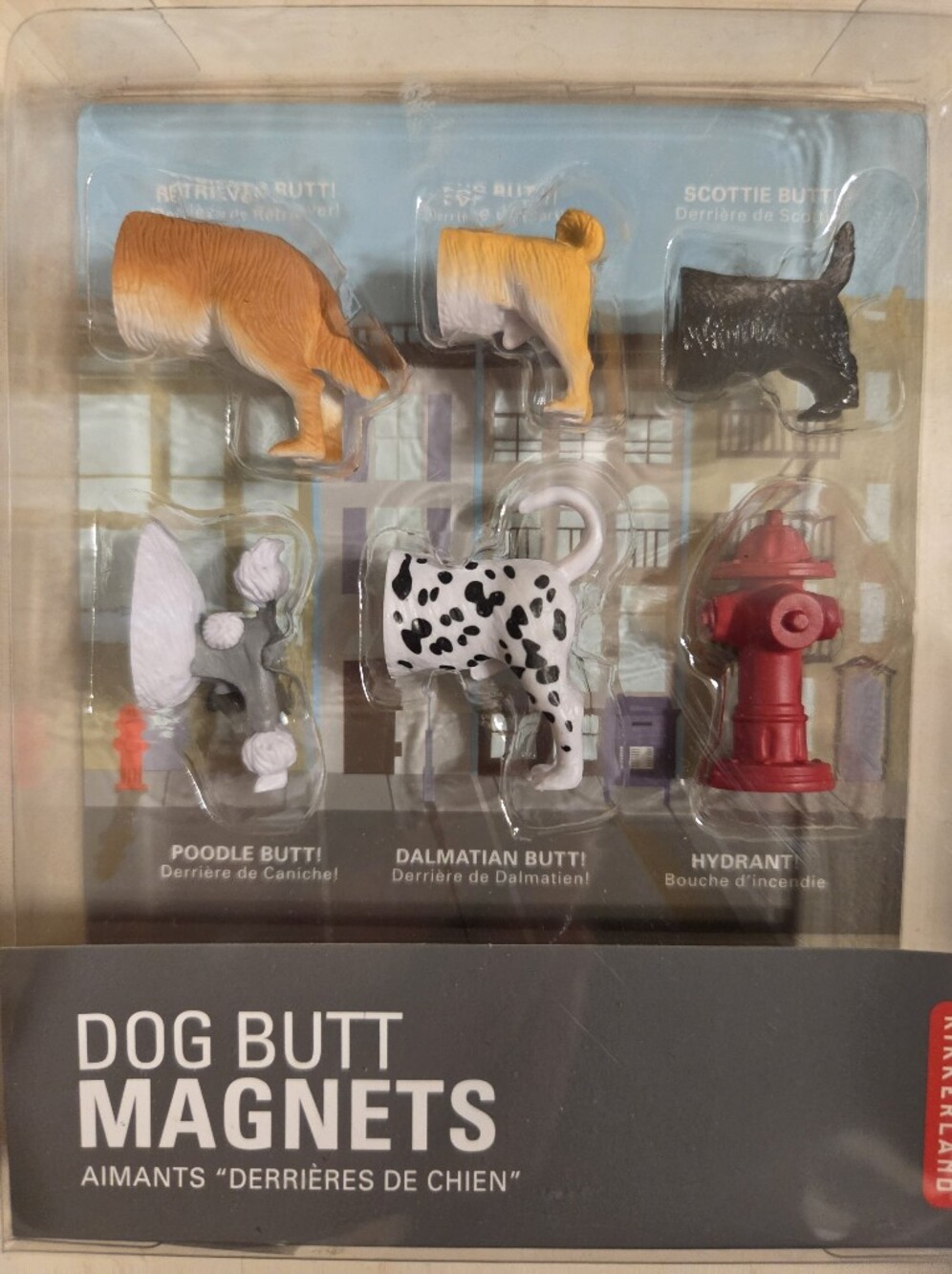Dog Butt Small Magnet Set